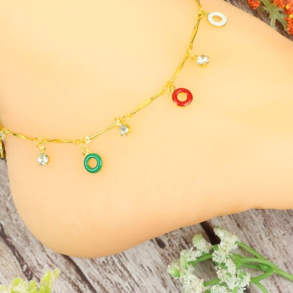 "Dainty Anklet for Women – Elegant Everyday Jewelry & Perfect Gift | MLCRC1310 - Picture 2 of 10